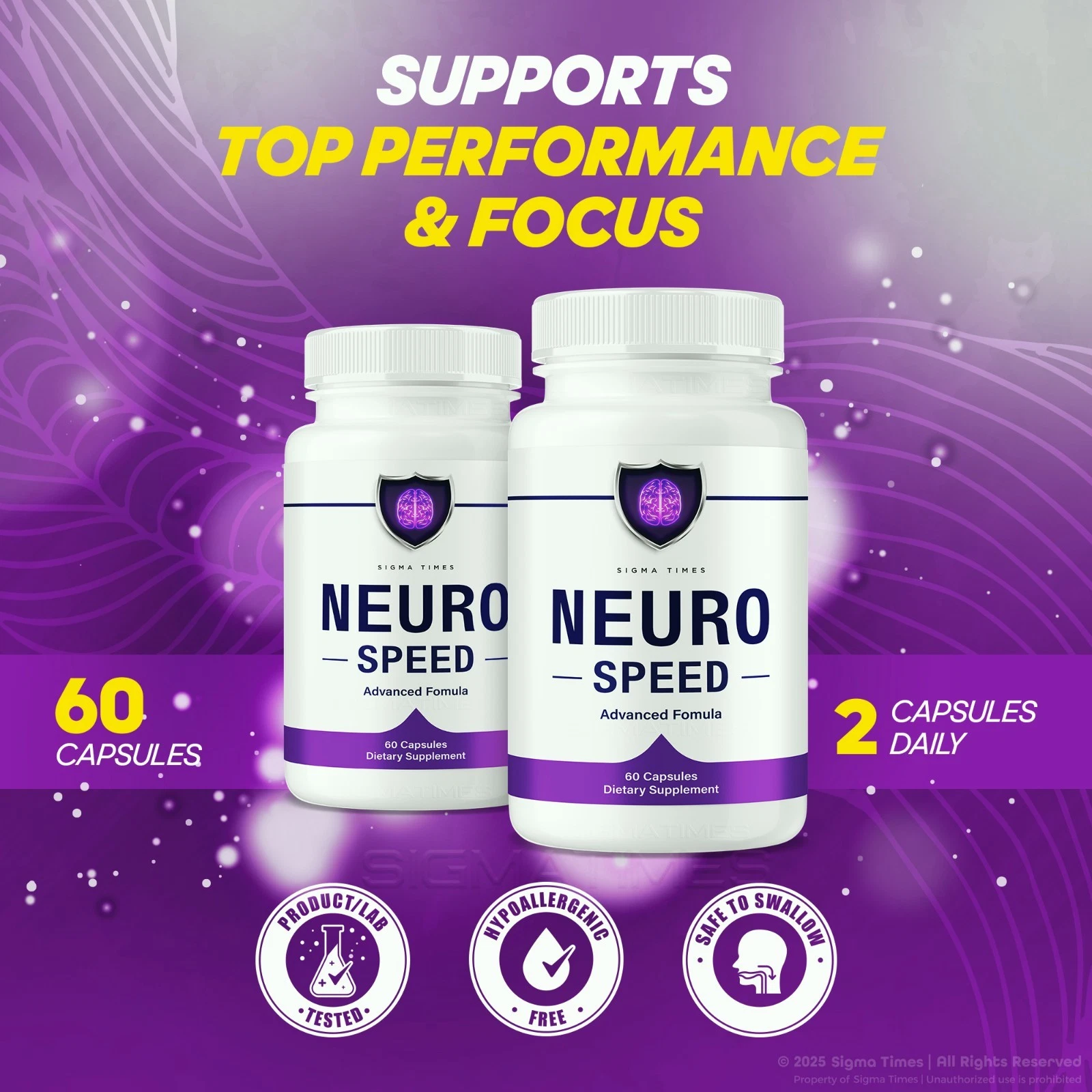 Neuro Speed Brain Support Supplement